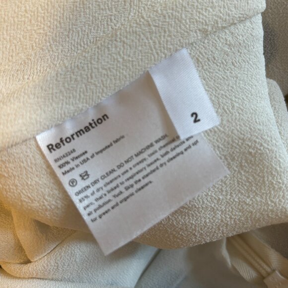 Reformation Dalmation Print Midi Dress - Picture 5 of 5